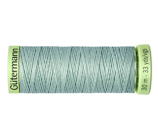 Нить Top Stitch для отстрочки, 30м, 100% п/э, цвет 297 бело-мятный, Gutermann 744506