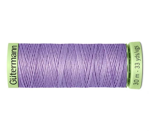 Нить Top Stitch для отстрочки, 30м, 100% п/э, цвет 158 св.сиреневый, Gutermann 744506