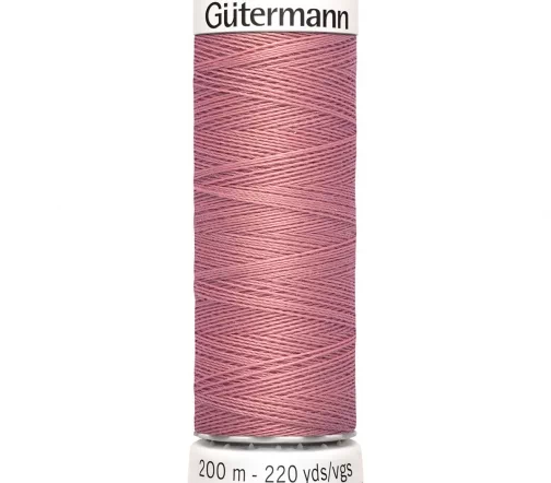 Нить Sew All для всех материалов, 200м, 100% п/э, цвет 473 пудрово-розовый, Gutermann 748277