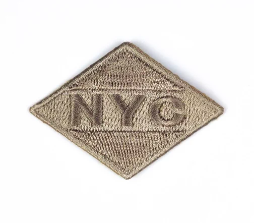 Термоаппликация Marbet "NYC", 4 х 5,5 см, бежевый, 569506.G
