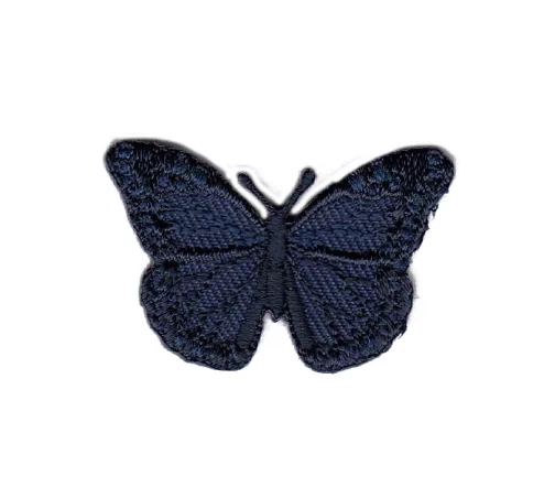 Термоаппликация "Бабочка малая", 2,5 х 3,8, темно-синий, арт. 565117.B