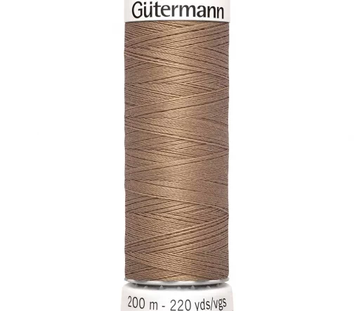 Нить Sew All для всех материалов, 200м, 100% п/э, цвет 139 бежево-розовый, Gutermann 748277