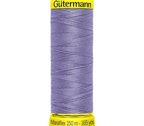 Нить Maraflex для трикотажа, 150м, 100% п/э, цвет 158 светло-сиреневый, Gutermann 777000