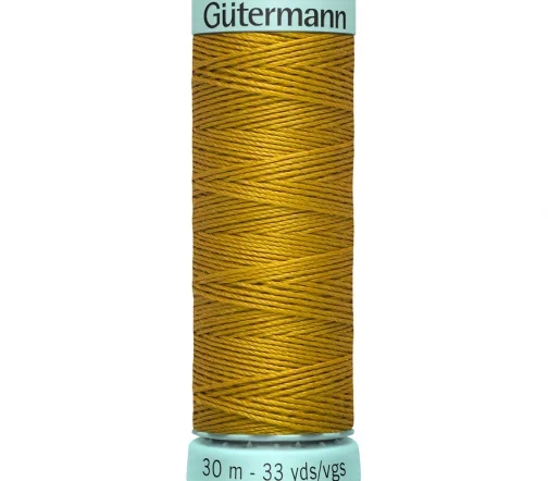 Нить Silk R 753 для фасонных швов, 30м, 100% шелк, цвет 412 охра, Gutermann 723878
