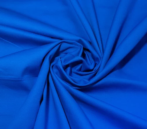 Репс хлопковый, цвет синий, 00809-11