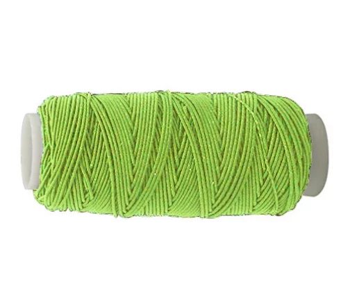 Нить эластичная Astra, 25 м, цвет люминесцентный зеленый, 425029-9
