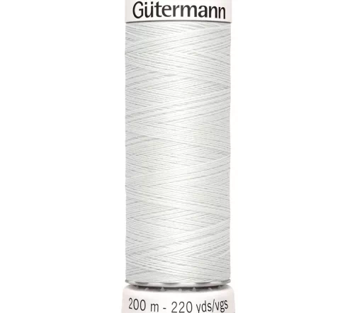 Нить Sew All для всех материалов, 200м, 100% п/э, цвет 643 светло-серебристый, Gutermann 748277