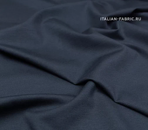 Джерси однотонное, цвет темно-синий, 1082108