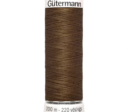 Нить Sew All для всех материалов, 200м, 100% п/э, цвет 289 дижоская горчица, Gutermann 748277