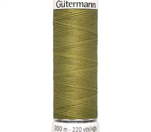 Нить Sew All для всех материалов, 200м, 100% п/э, цвет 397 темно-горчичный, Gutermann 748277