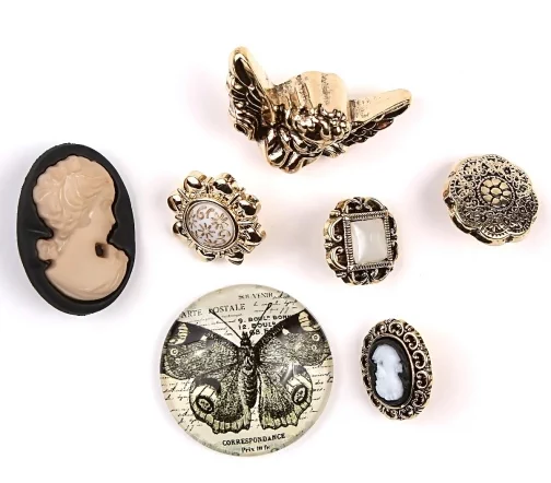 Декоративные пуговицы Dress It Up "Вечные сокровища", 10067