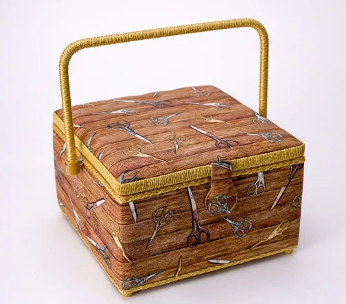 Шкатулка "Ножницы", 26 x 26 x 16 см, 4221-RT-37