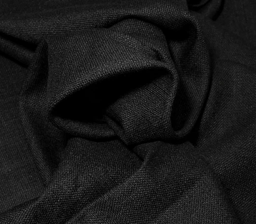 Шерсть с шелком плательно-костюмная Loro Piana, цвет черный, 60856