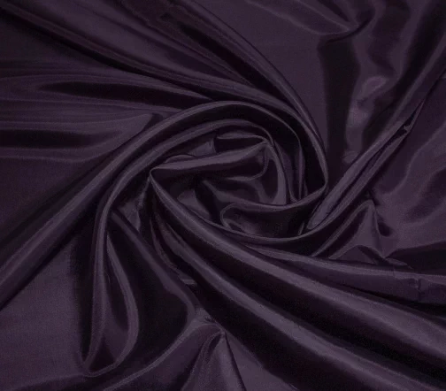Подкладочная ткань, цвет баклажановый, 1092201