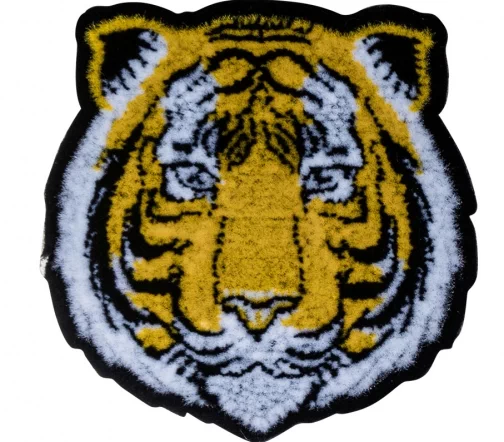 Термоаппликация HKM "Голова тигра желтая", 7,0 х 6,8 см, 43209