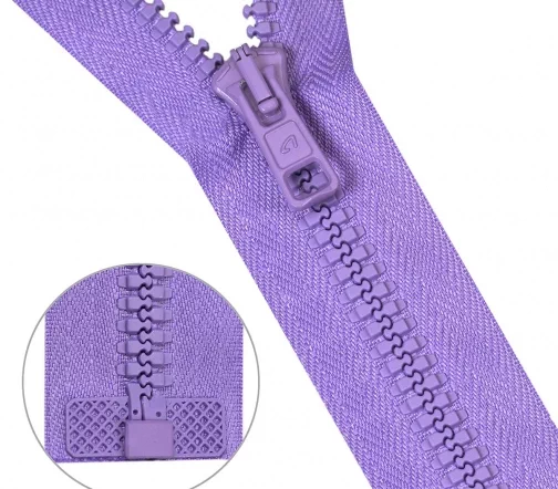 Молния ARTA "трактор" разъем. (1 зам.,Т6) -40см (2076) (086 светло-сиреневый), 193-40-086