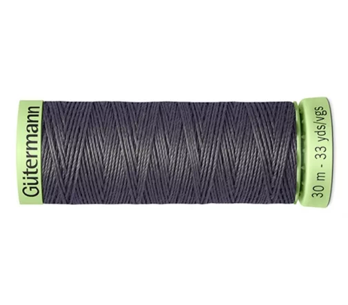 Нить Top Stitch для отстрочки, 30м, 100% п/э, цвет 702 мышино-серый, Gutermann 744506