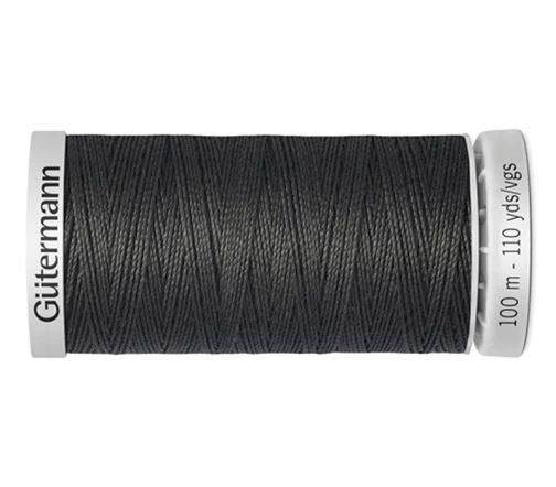 Нить Extra Strong суперкрепкая, 100м, 100% п/э, цвет 036 серый, Gutermann 724033