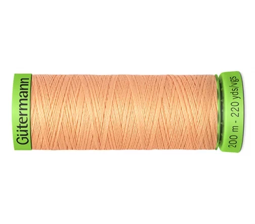 Нить Extra Fine 150 для особо деликатных тканей, 200м, 100% п/э, цвет 979 абрикос, Gutermann 744581