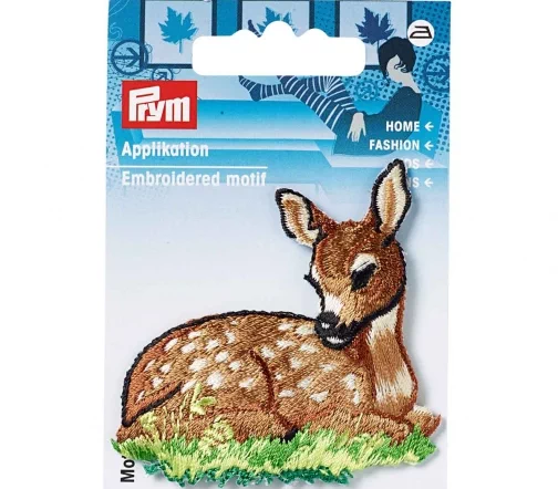 925494 Термоаппликация "Косуля лежащая" 6,2х6 см, Prym