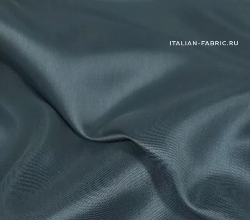 Подкладочная ткань, цвет темный сине-зеленый, 52402