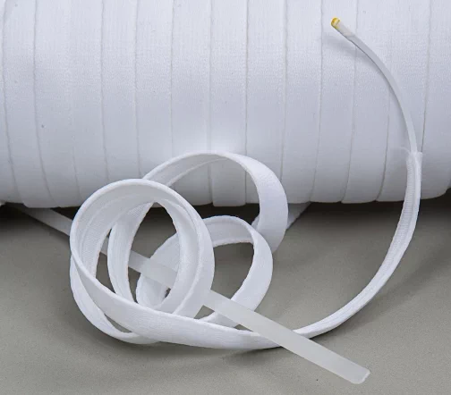 Лента тоннельная - чехол для косточек 10мм, белый, 46-07103/10/бел