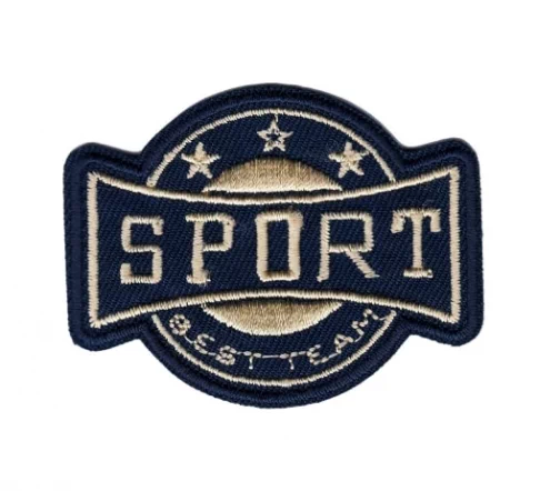 Термоаппликация Marbet "SPORT Best Team", 6,3 х 4,8 см, цвет темно-синий, 565569