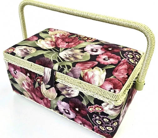 Шкатулка "Анютины глазки", 29 x 18 x 13,5 см, 4288-RT-57