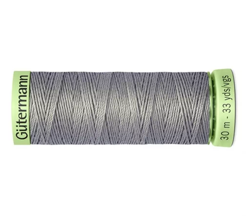 Нить Top Stitch для отстрочки, 30м, 100% п/э, цвет 634 пепельно серовато-зеленый, Gutermann 744506