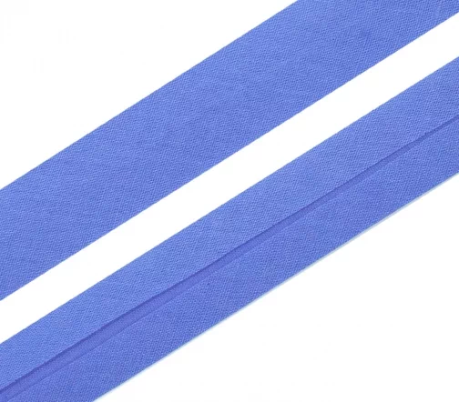 Косая бейка SAFISA, 20мм, хлопок, цвет 093, барвинок