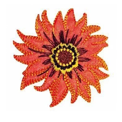 926621 Термоаппликация "Цветок оранжевый" 6,5х6,5 см, Prym