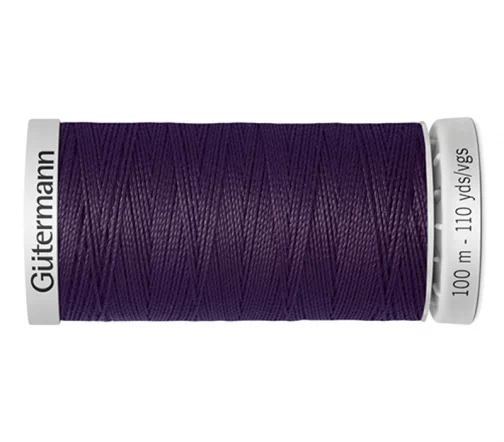 Нить Extra Strong суперкрепкая, 100м, 100% п/э, цвет 512 баклажан, Gutermann 724033