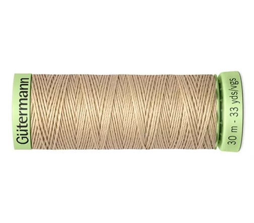Нить Top Stitch для отстрочки, 30м, 100% п/э, цвет 186 крем-брюле, Gutermann 744506