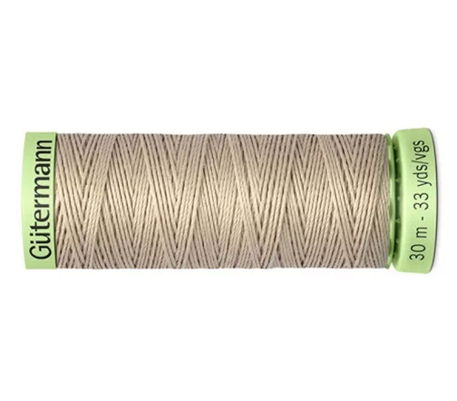 Нить Top Stitch для отстрочки, 30м, 100% п/э, цвет 722 светло-бежевый, Gutermann 744506