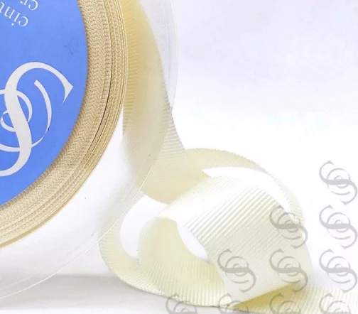 Лента репсовая Safisa 50 мм, цвет 03 молочный