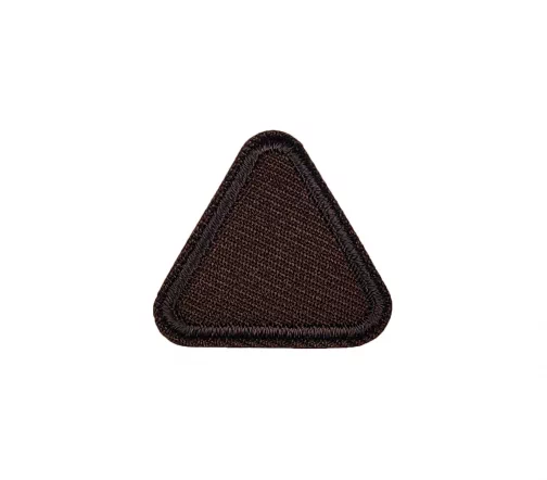 Термоаппликация Marbet "Треугольник малый", 3 х 2,7 см, цвет т.коричневый, 565508.030