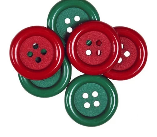 Пуговицы, Favorite Findings "Кристмас" 32 мм, 6 шт