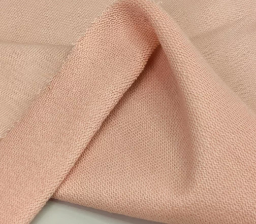 Футер трехнитка петля, цвет персиковый, 1022504