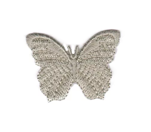 Термоаппликация Marbet "Бабочка мелкая", 2,8 х 3,7 см, серо-бежевая, 567523.D
