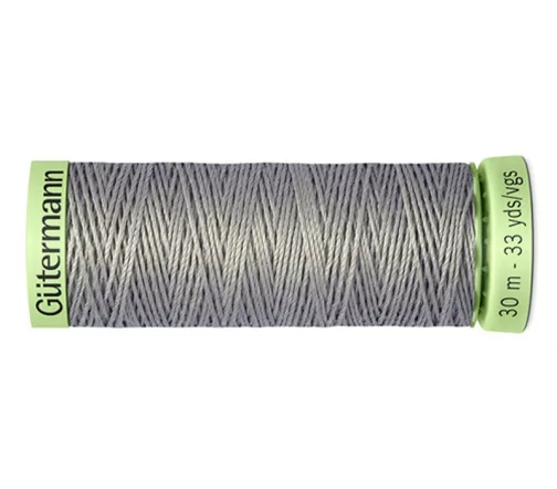 Нить Top Stitch для отстрочки, 30м, 100% п/э, цвет 493 пепельно-серый, Gutermann 744506