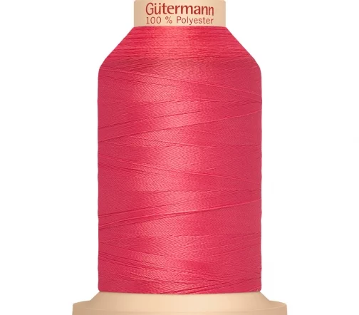 Нить Tera 180 оверлочная, 2000м, цвет 890 т.пурпурно-розовый, Gutermann 735884