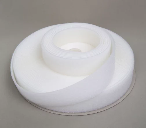 Лента контактная "петля", шир. 38 мм, цвет белый, 20304