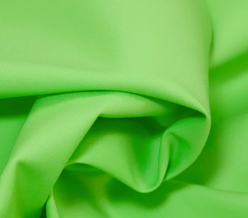 Хлопок стрейч костюмно-плательный, цвет салатовый неоновый, 1052211-3
