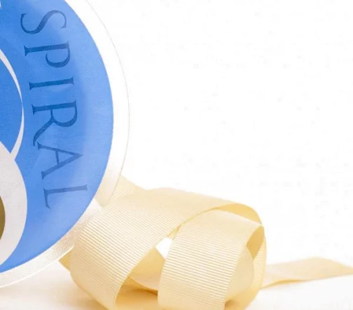 Лента репсовая Safisa 50 мм, цвет 21 персиковый айвори