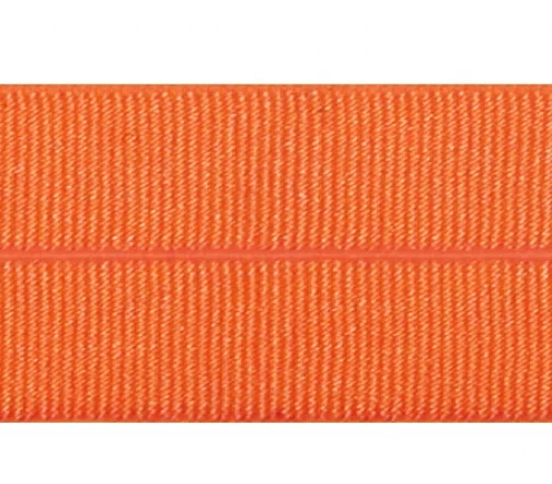 Лента окантовочная эластичная 14мм, цвет 023 оранжевый