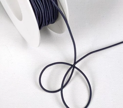 Резинка шляпная PEGA, цвет серый, 2 мм