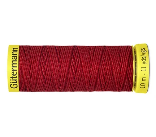 Нить Elastic эластичная для сборок и рюшей 10м, цвет 2063, Gutermann 744557