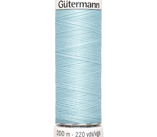 Нить Sew All для всех материалов, 200м, 100% п/э, цвет 194 пастельно-голубой, Gutermann 748277