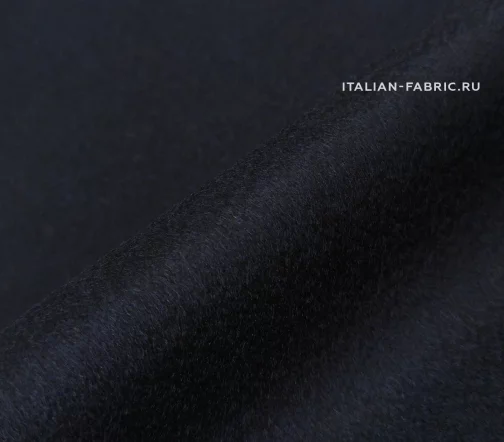 Кашемир костюмно-пальтовый Piacenza, цвет черно-синий, 01232