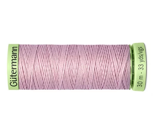 Нить Top Stitch для отстрочки, 30м, 100% п/э, цвет 662 пыльно-розовый, Gutermann 744506